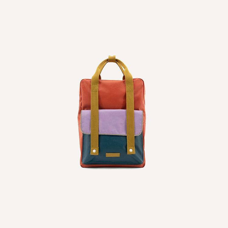 Sticky Lemon Large Backpack | Envelope Deluxe I Post Red