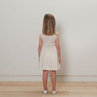 Bene Bene  Cream Lean Sleeveless Dress