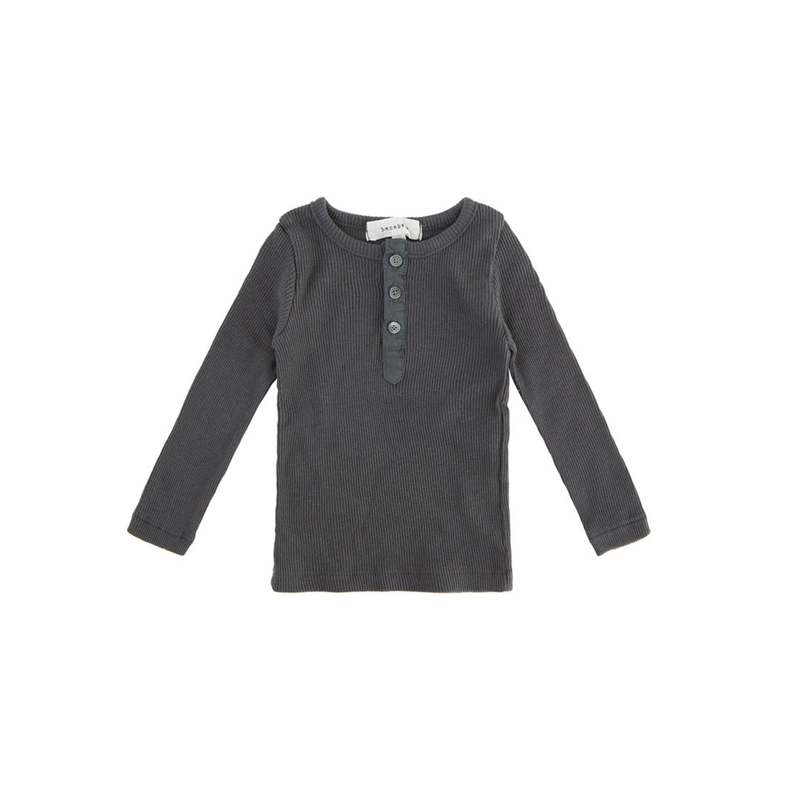 Bene Bene Charcoal Ribbed Button Twin Set