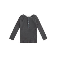 Bene Bene Charcoal Ribbed Button Twin Set