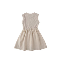 Bene Bene  Cream Lean Sleeveless Dress