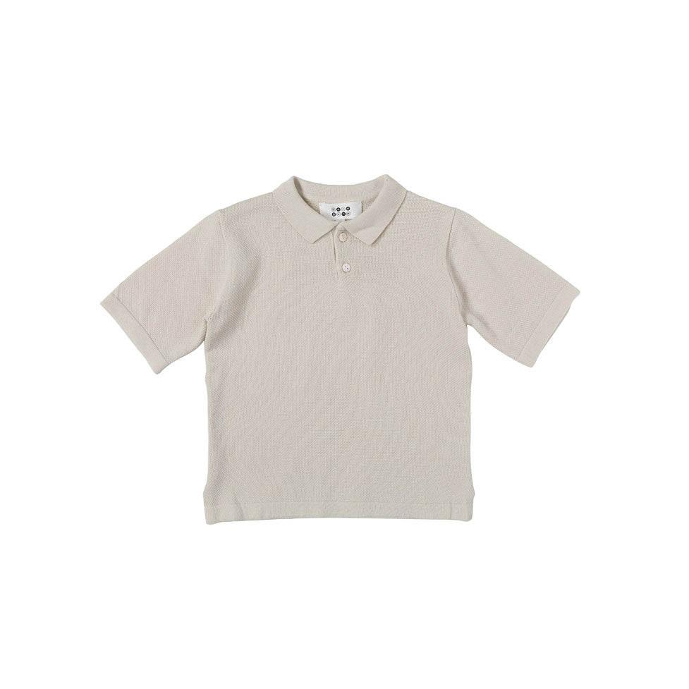 Bene Bene  Ecru Tennis Boy Knit Tee