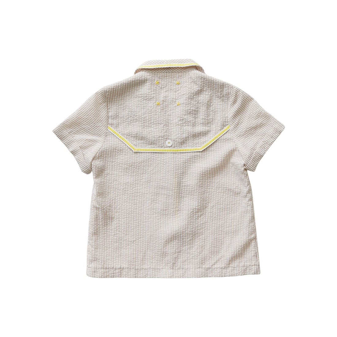 Hey kid Searsucker Striped Shirt