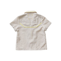 Hey kid Searsucker Striped Shirt