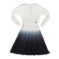 Hey kid Ribbed Dip-Dye Dress