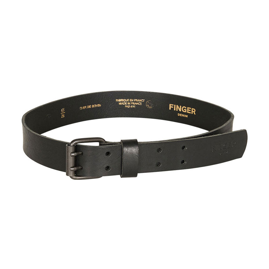 Finger in the Nose accessories Finger in the Nose Curtis Black - Leather Belt