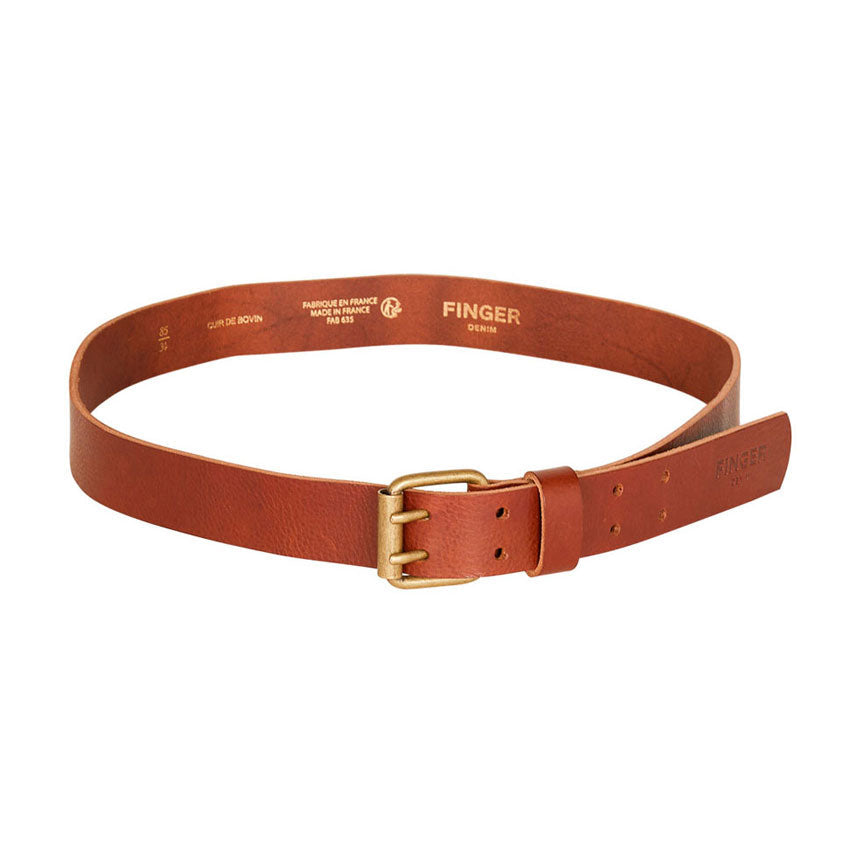 Finger in the Nose accessories Finger in the Nose Curtis Brown - Leather Belt