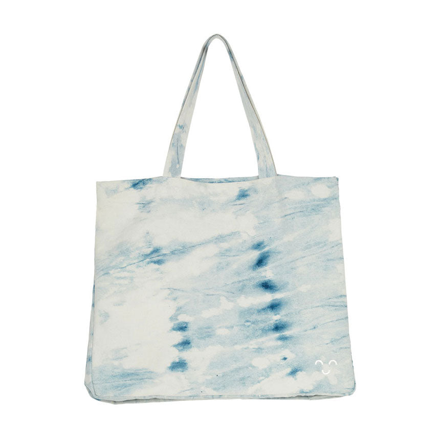 Finger in the Nose accessories OS Finger in the Nose Nikki Blue Denim Tie & Dye - Beach Bag