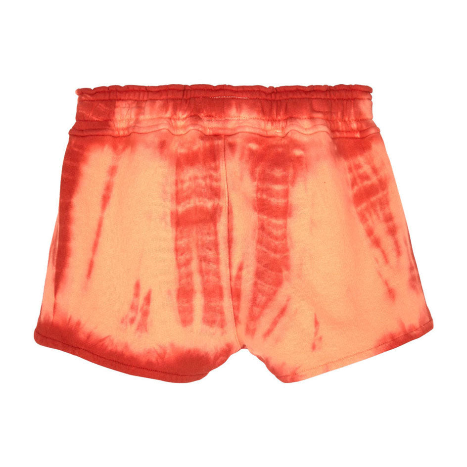 Finger in the Nose bottoms Finger in the Nose Holiday Coral Tie & Dye - Mini Shorts
