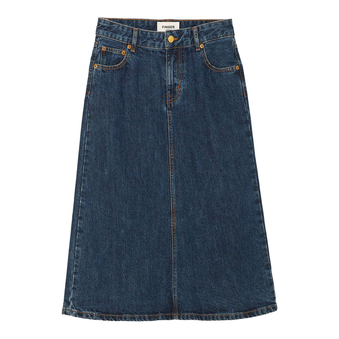Finger in the Nose bottoms Finger in the Nose Odessa Medium Blue - Denim Skirt