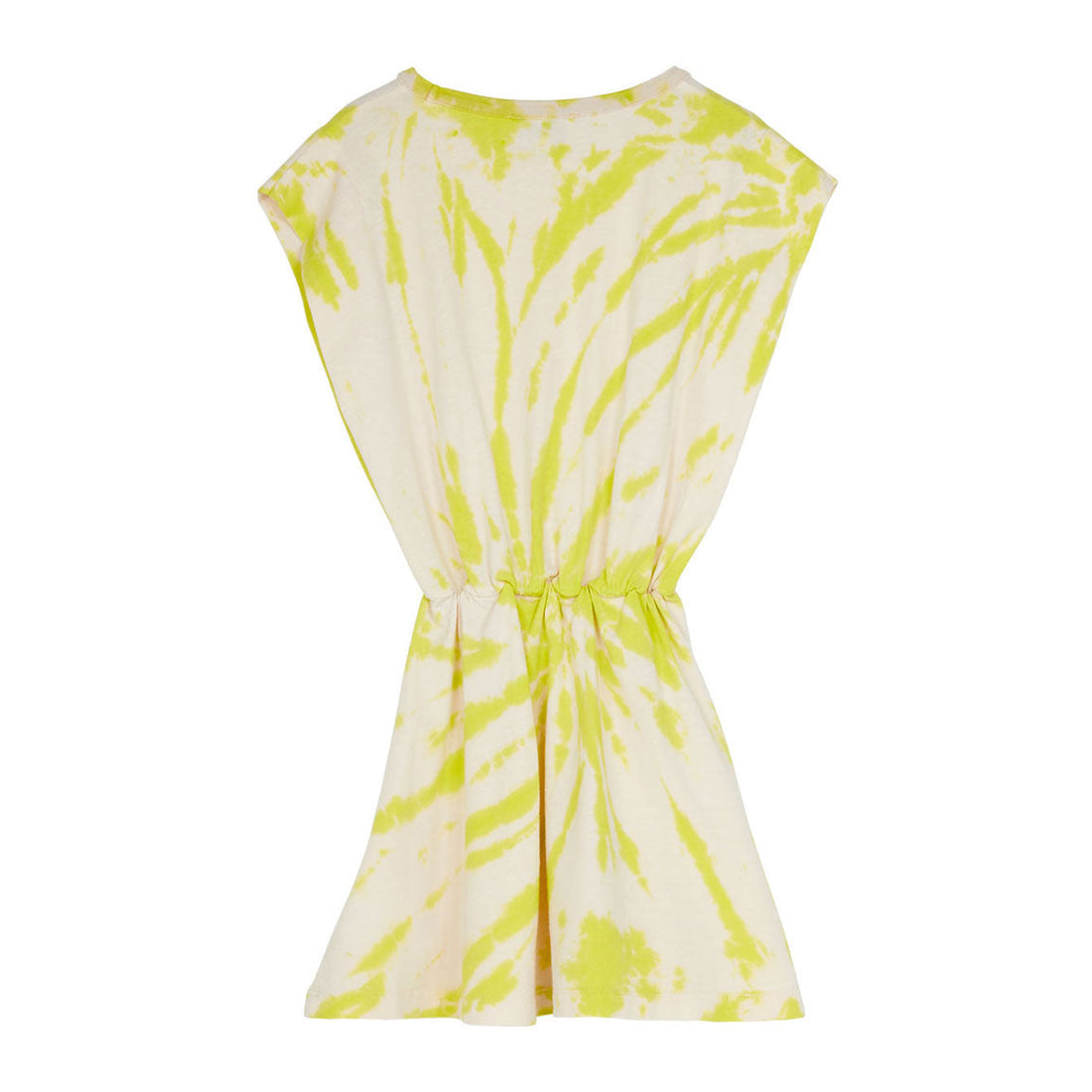 Finger in the Nose dresses Finger in the Nose Billie Fluo Lime Tie & Dye - Sleeveless Dress