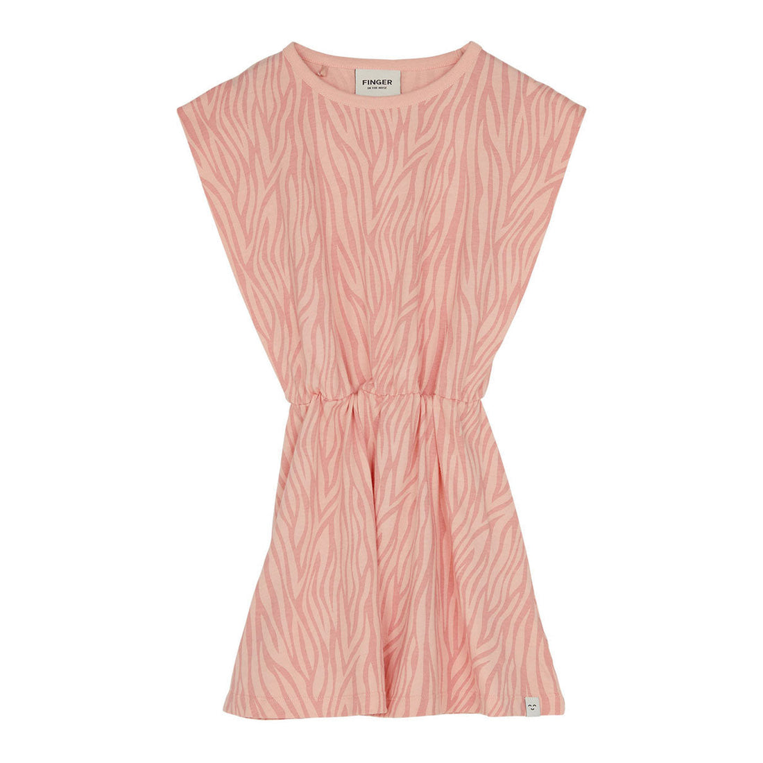 Finger in the Nose dresses Finger in the Nose Billie Mellow Rose Zebra - Sleeveless Dress