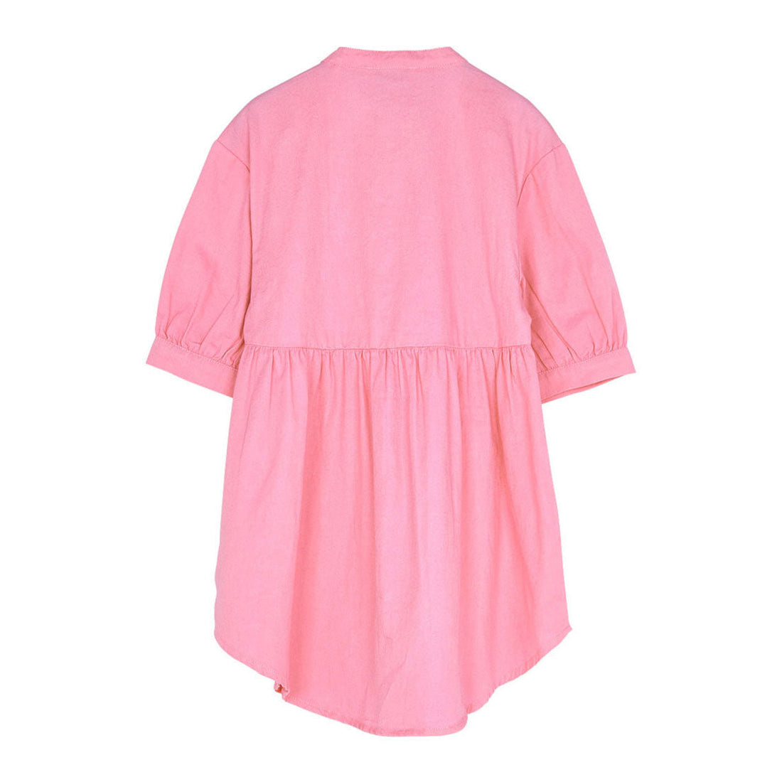 Finger in the Nose dresses Finger in the Nose Swing Fluo Pink - Short Sleeve Shirt Dress