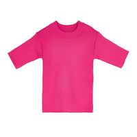 Finger in the Nose knitwear Finger in the Nose Tracy Fluo Pink - Short Sleeve Jumper