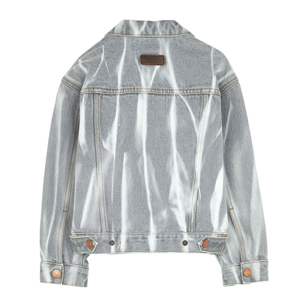 Finger in the Nose Outerwear Finger in the Nose Nick Light Grey Tie & Dye - Denim Jacket