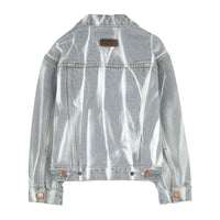 Finger in the Nose Outerwear Finger in the Nose Nick Light Grey Tie & Dye - Denim Jacket