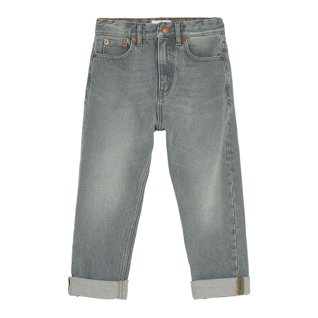 Finger in the Nose pants Finger in the Nose Ollibis Light Grey Denim - 5-Pocket Tapered Fit Jeans