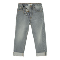 Finger in the Nose pants Finger in the Nose Ollibis Light Grey Denim - 5-Pocket Tapered Fit Jeans