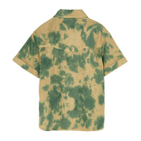 Finger in the Nose shirts Finger in the Nose Duster Khaki Tie & Dye - Short Sleeve Shirt