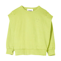 Finger in the Nose sweatshirts Finger in the Nose Carly Lime - Rounded Effect Sweater