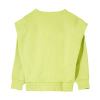 Finger in the Nose sweatshirts Finger in the Nose Carly Lime - Rounded Effect Sweater