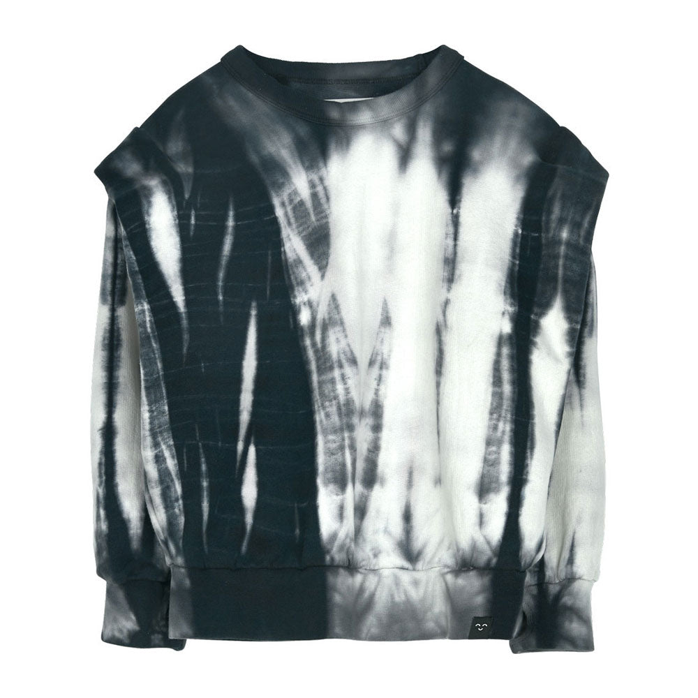 Finger in the Nose sweatshirts Finger in the Nose Carly Off White Tie & Dye - Rounded Effect Sweater