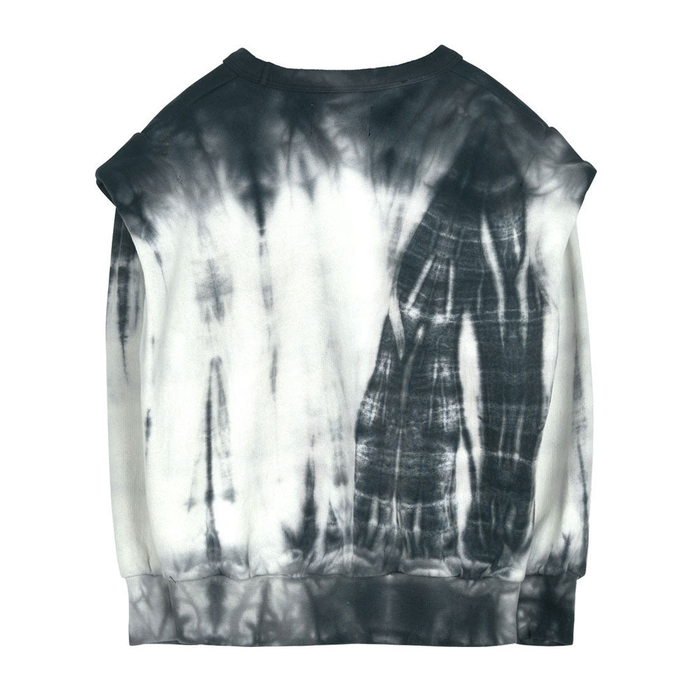 Finger in the Nose sweatshirts Finger in the Nose Carly Off White Tie & Dye - Rounded Effect Sweater