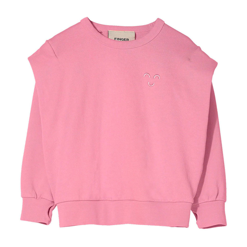 Finger in the Nose sweatshirts Finger in the Nose Carly Pink - Rounded Effect Sweater