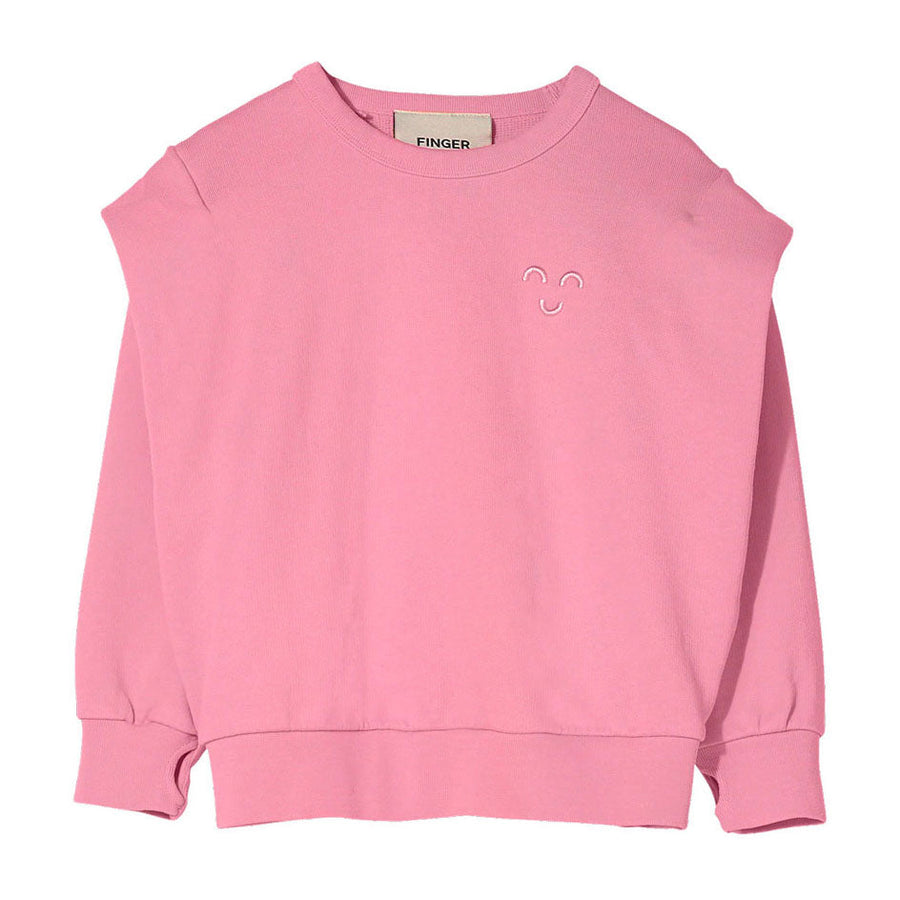 Finger in the Nose sweatshirts Finger in the Nose Carly Pink - Rounded Effect Sweater