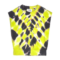 Finger in the Nose sweatshirts Finger in the Nose Carol Fluo Lime Splash - Rounded Effect Sweater