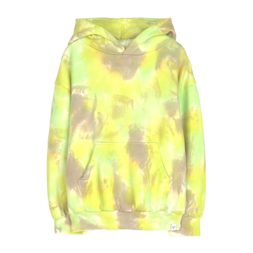 Finger in the Nose sweatshirts Finger in the Nose Hope Fluo Lime Camo - Loose Hoodie