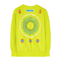 Finger in the Nose sweatshirts Finger in the Nose Wave Fluo Lime Grow Up - Loose Sweater