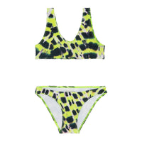 Finger in the Nose swim Finger in the Nose Bay Fluo Lime Splash - Bikini