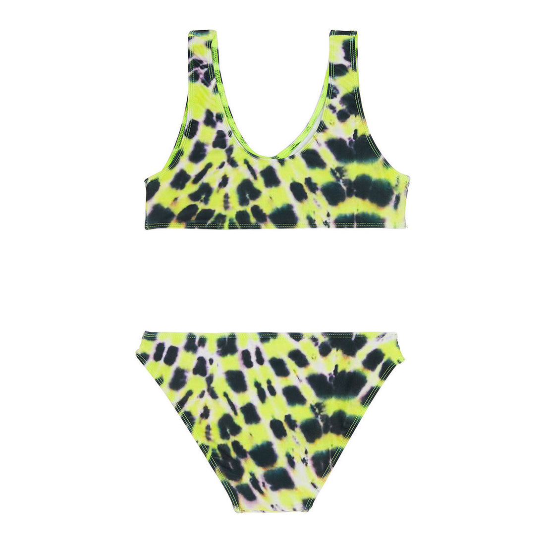 Finger in the Nose swim Finger in the Nose Bay Fluo Lime Splash - Bikini