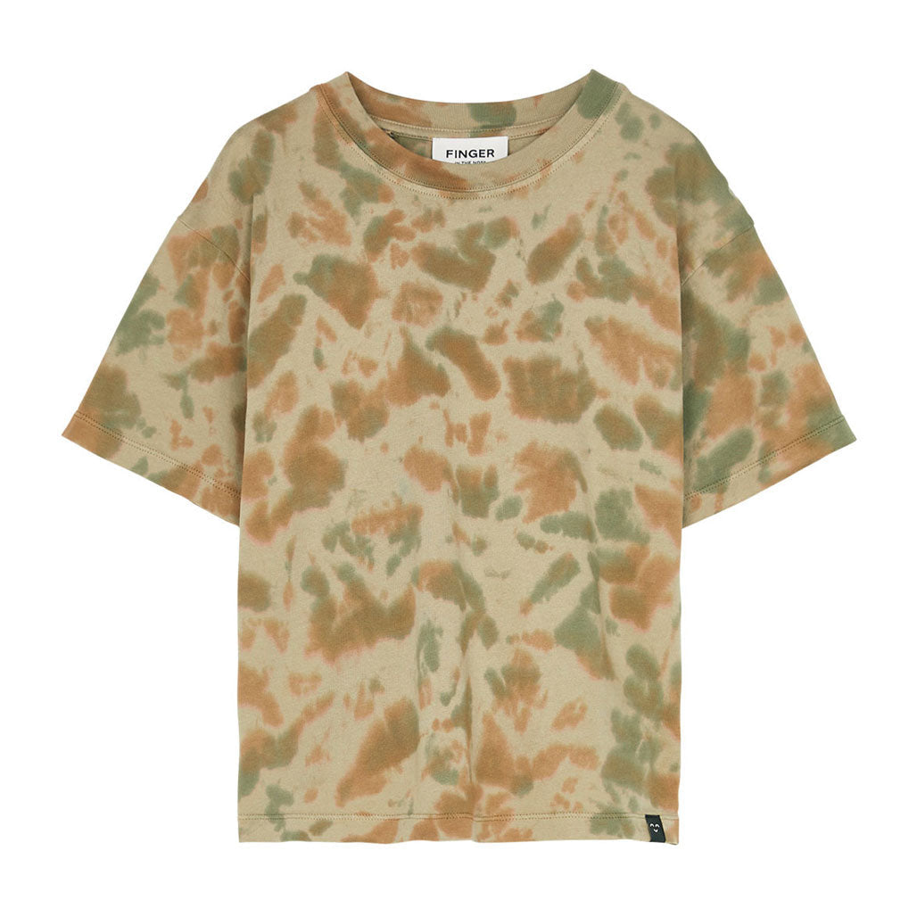 Finger in the Nose tees Finger in the Nose King Khaki Tie & Dye - Short Sleeve T-Shirt