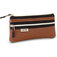 Light Plus Nine Flat Pencil Pouch Final Chestnut