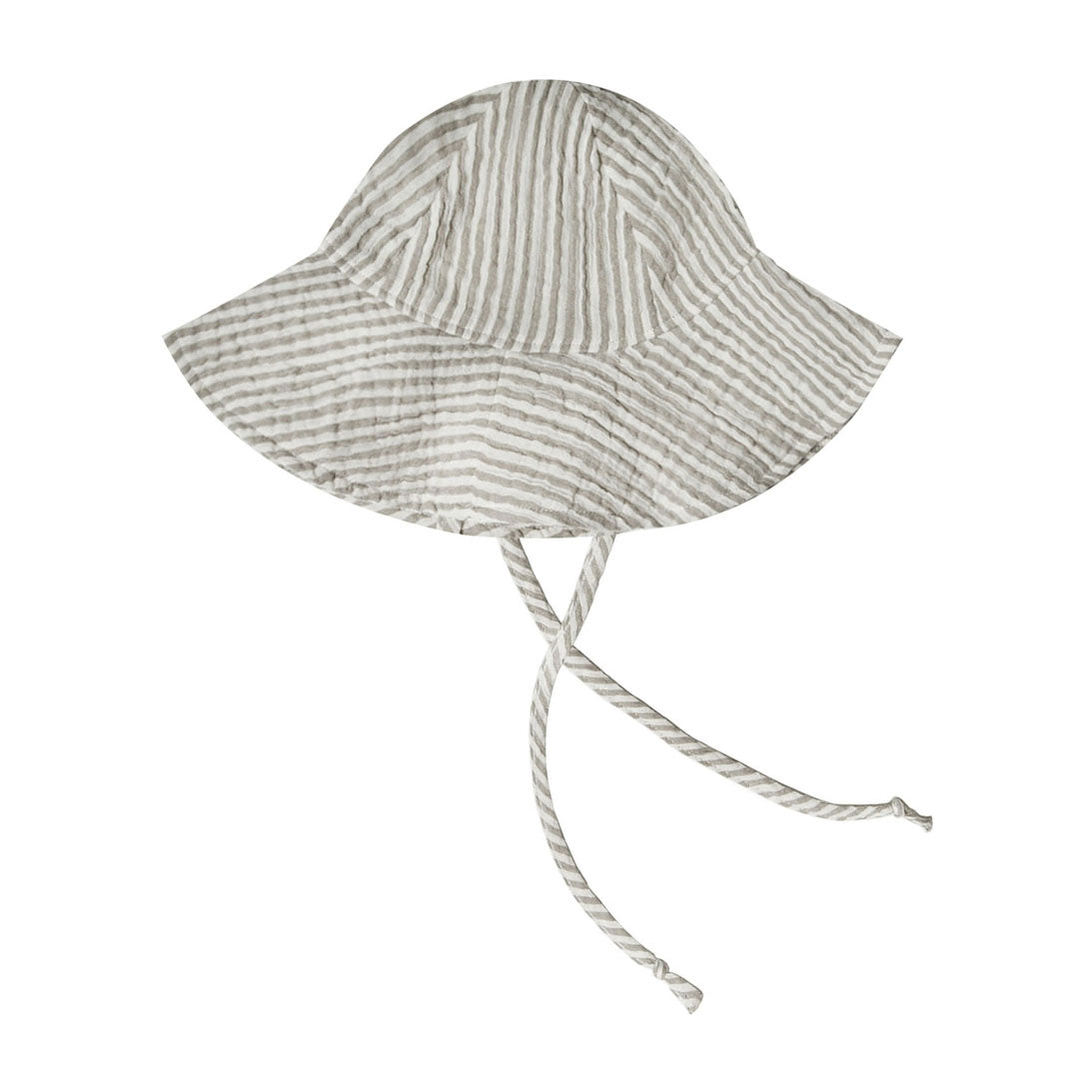 Rylee and Cru Olive Stripe Floppy Sun Hat