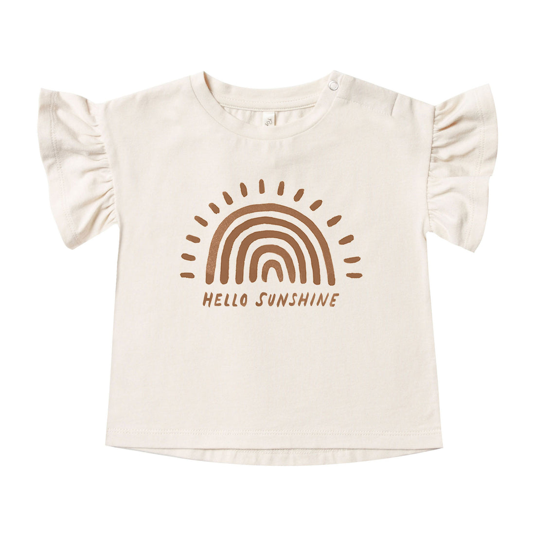 Rylee and Cru Natural Rainbow Sun Flutter Tee