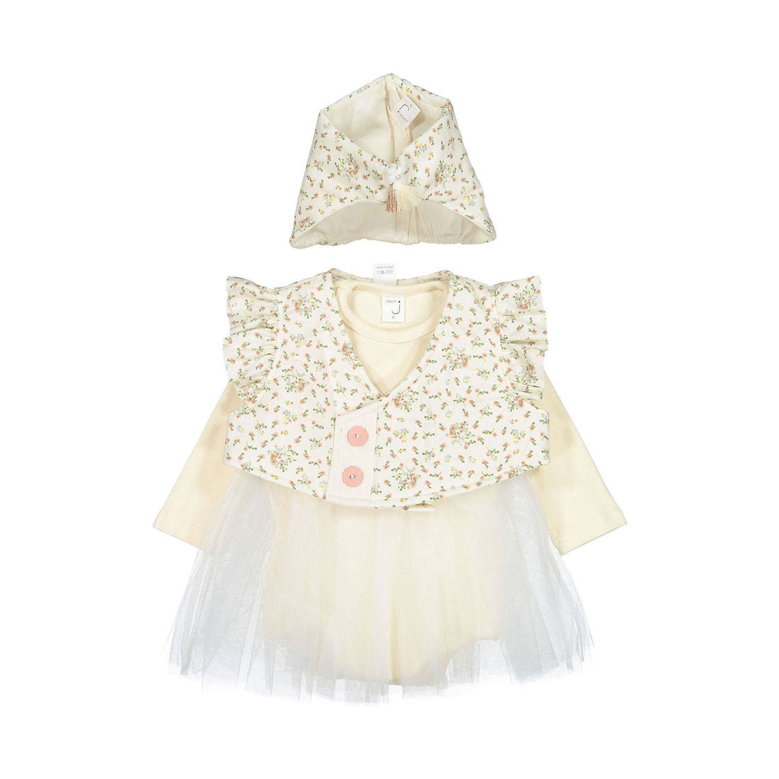 From J rompers From J Mari Flower Girl Hanbok Romper