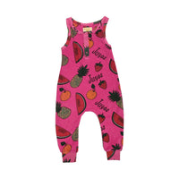Hugo Loves Tiki Fruit Long Leg Terry Romper