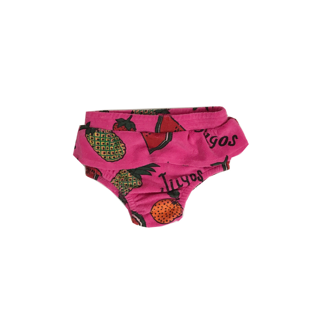 Hugo Loves Tiki Fruit Terry Ruffled Bloomers