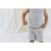 Fin and Vince Cloud Button Tank