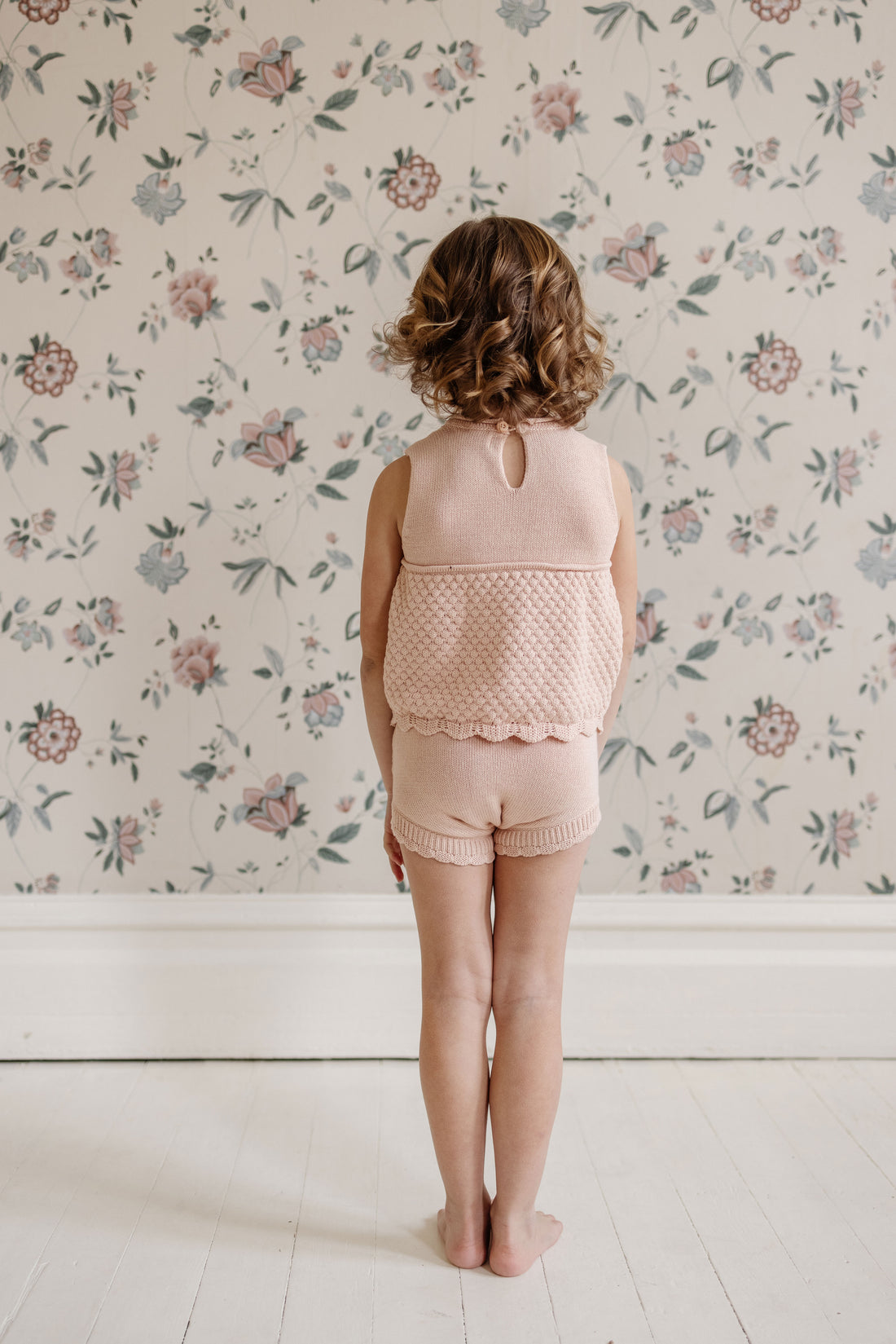 Fin and Vince Peach Knit Camisole
