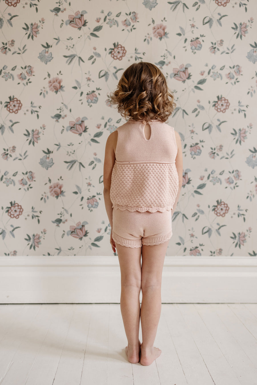 Fin and Vince Peach Knit Camisole