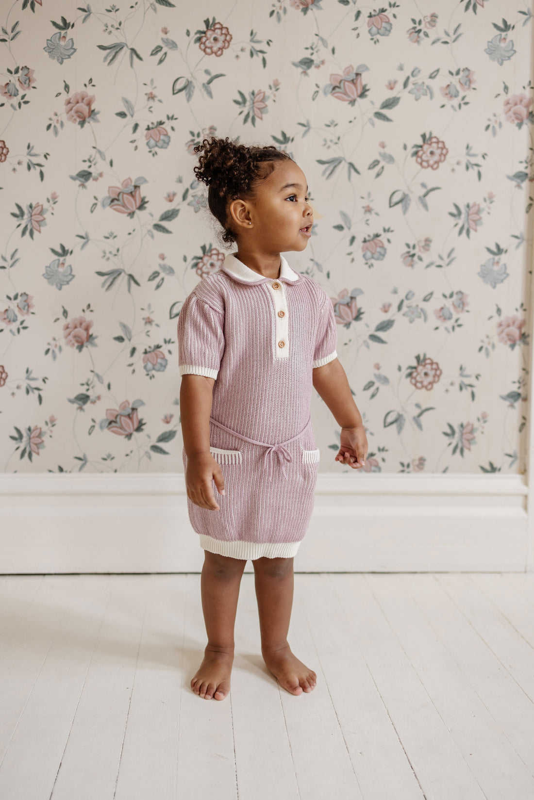 Fin and Vince Lilac Retro Dress