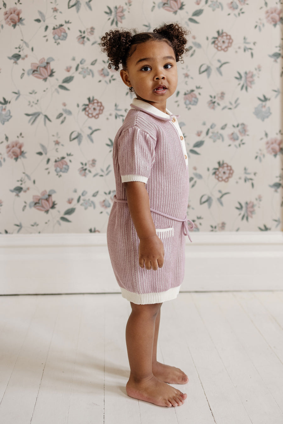 Fin and Vince Lilac Retro Dress