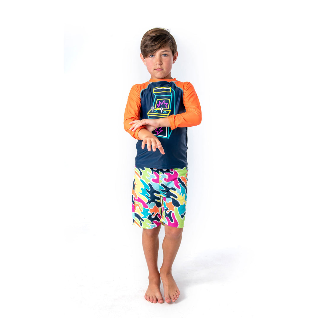 Appaman Nectarine Game Rash Guard