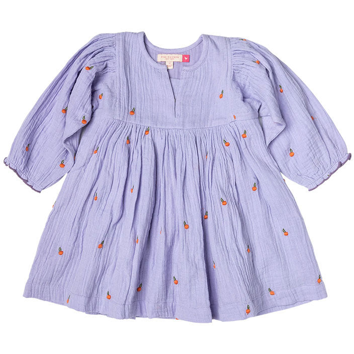 Pink Chicken Ava Bella Dress - Lavender Oranges