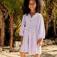 Pink Chicken Ava Bella Dress - Lavender Oranges