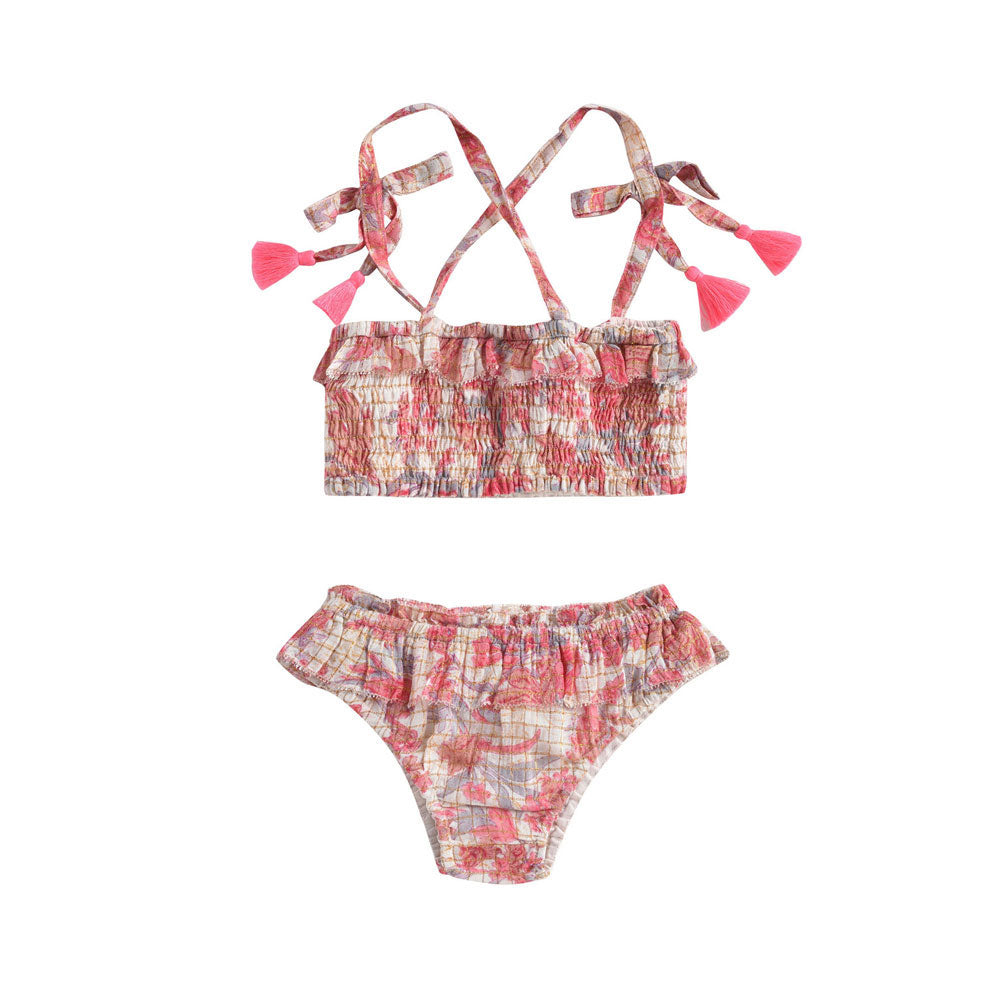 Louise Misha Pink Flowers Mapimi Bikini